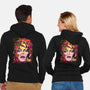 Space Face-unisex zip-up sweatshirt-CappO