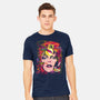 Space Face-mens heavyweight tee-CappO