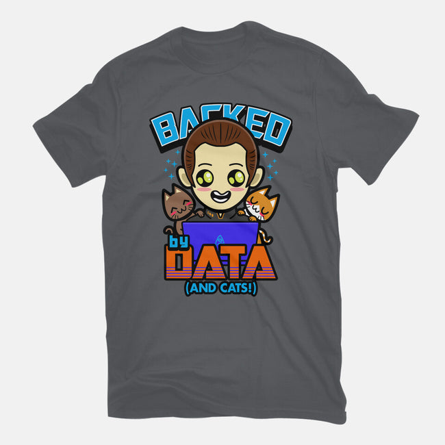 Backed By Data-womens basic tee-Boggs Nicolas