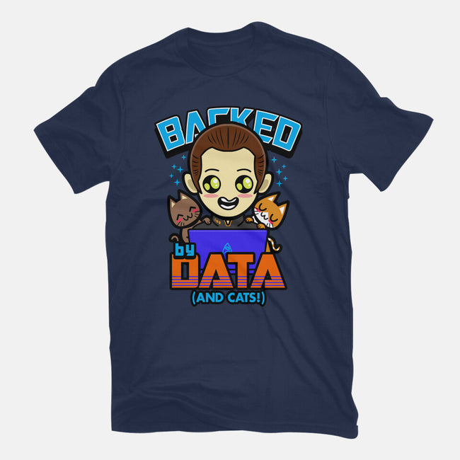 Backed By Data-womens basic tee-Boggs Nicolas