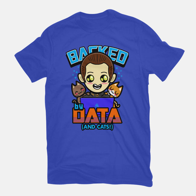Backed By Data-womens basic tee-Boggs Nicolas