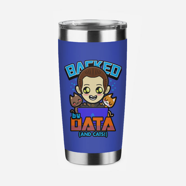 Backed By Data-none stainless steel tumbler drinkware-Boggs Nicolas