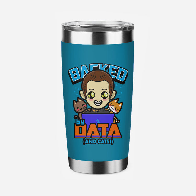 Backed By Data-none stainless steel tumbler drinkware-Boggs Nicolas