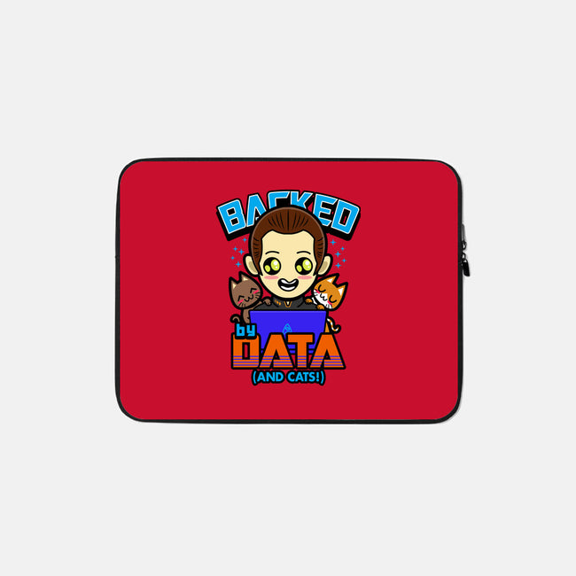 Backed By Data-none zippered laptop sleeve-Boggs Nicolas