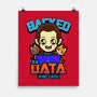 Backed By Data-none matte poster-Boggs Nicolas