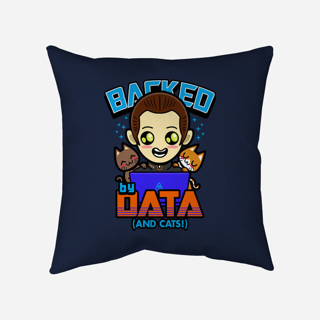 Backed By Data-none removable cover w insert throw pillow-Boggs Nicolas
