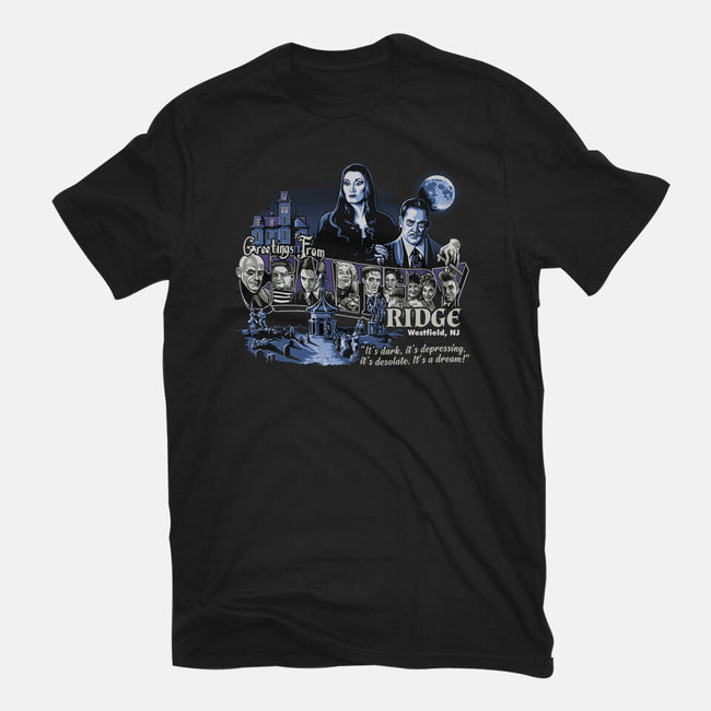 Greetings From Cemetery Ridge-youth basic tee-goodidearyan