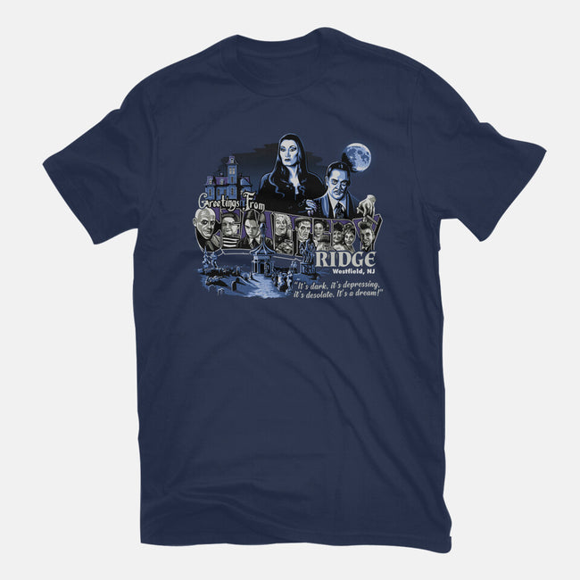 Greetings From Cemetery Ridge-youth basic tee-goodidearyan