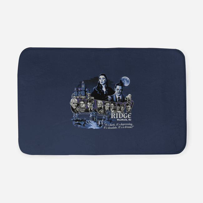 Greetings From Cemetery Ridge-none memory foam bath mat-goodidearyan