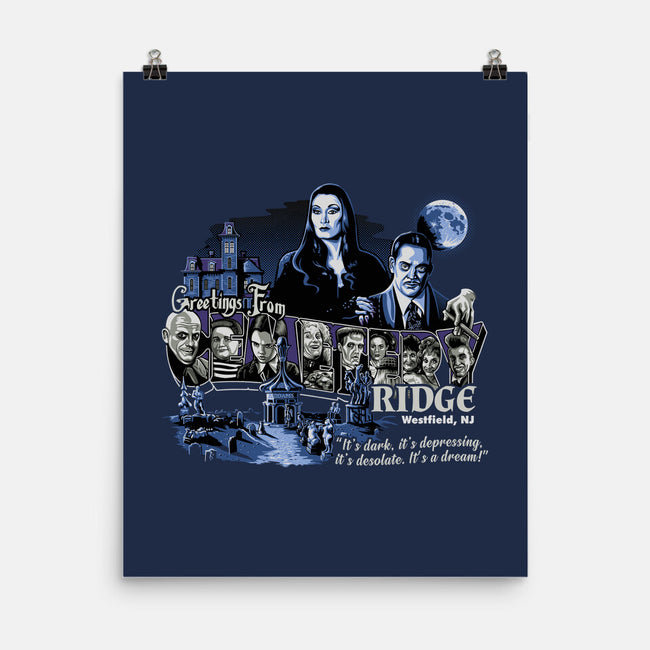 Greetings From Cemetery Ridge-none matte poster-goodidearyan