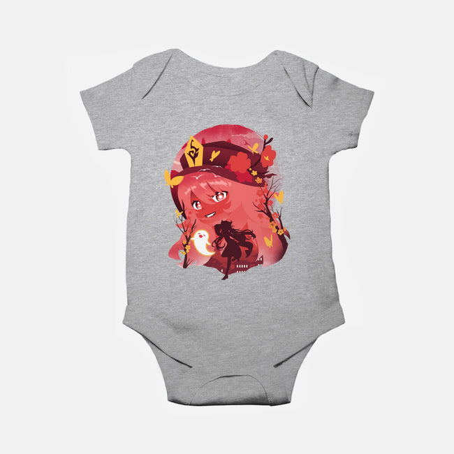 Hu Tao Ukiyo E-baby basic onesie-dandingeroz