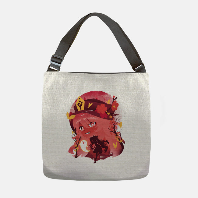 Hu Tao Ukiyo E-none adjustable tote bag-dandingeroz