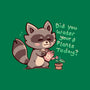 Water Your Plants-none glossy sticker-TechraNova