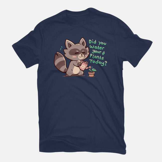 Water Your Plants-womens fitted tee-TechraNova