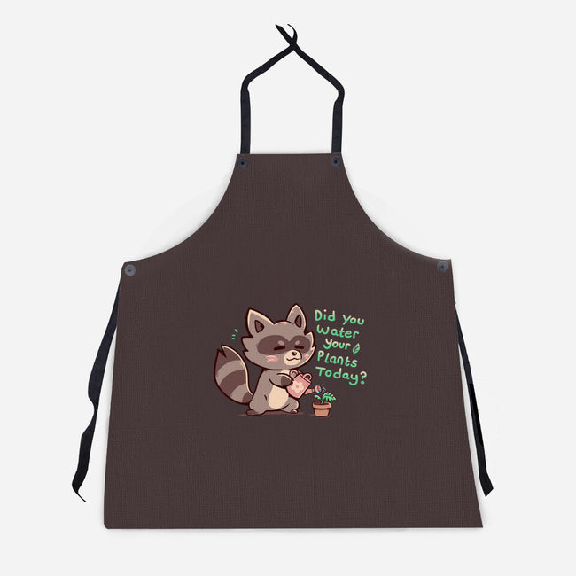 Water Your Plants-unisex kitchen apron-TechraNova