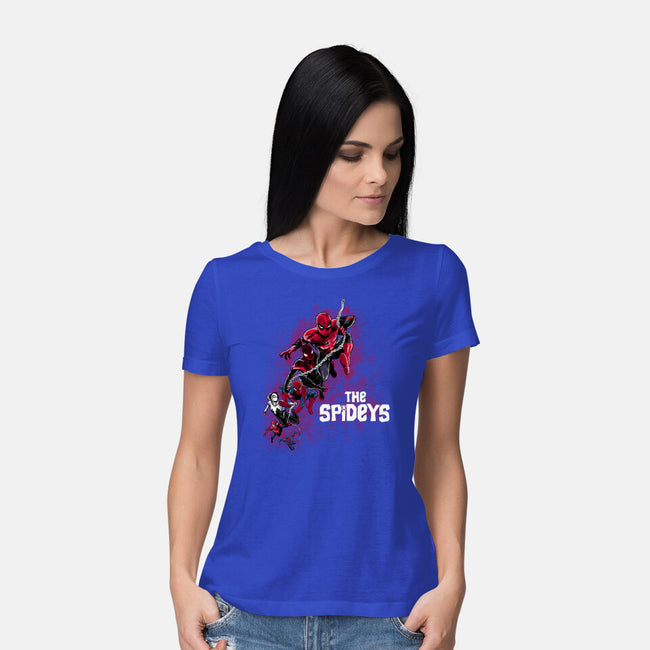 The Spideys-womens basic tee-zascanauta