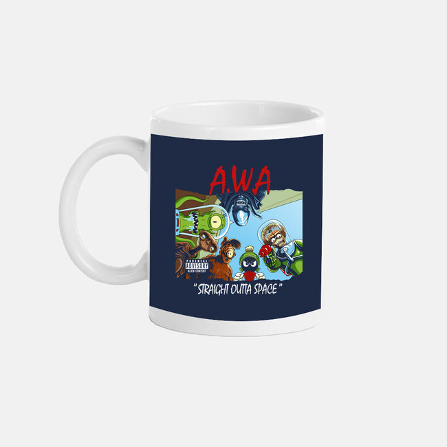 Aliens With Attitude-none mug drinkware-goodidearyan