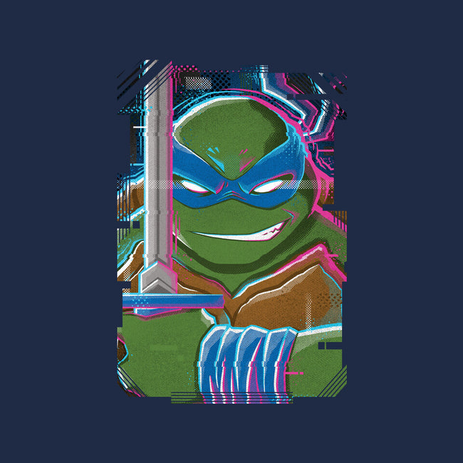 Leonardo Glitch-womens fitted tee-danielmorris1993
