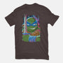 Leonardo Glitch-womens basic tee-danielmorris1993