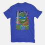 Leonardo Glitch-womens fitted tee-danielmorris1993