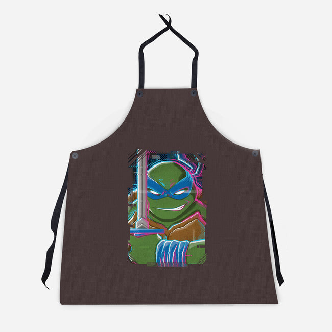 Leonardo Glitch-unisex kitchen apron-danielmorris1993