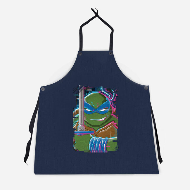 Leonardo Glitch-unisex kitchen apron-danielmorris1993