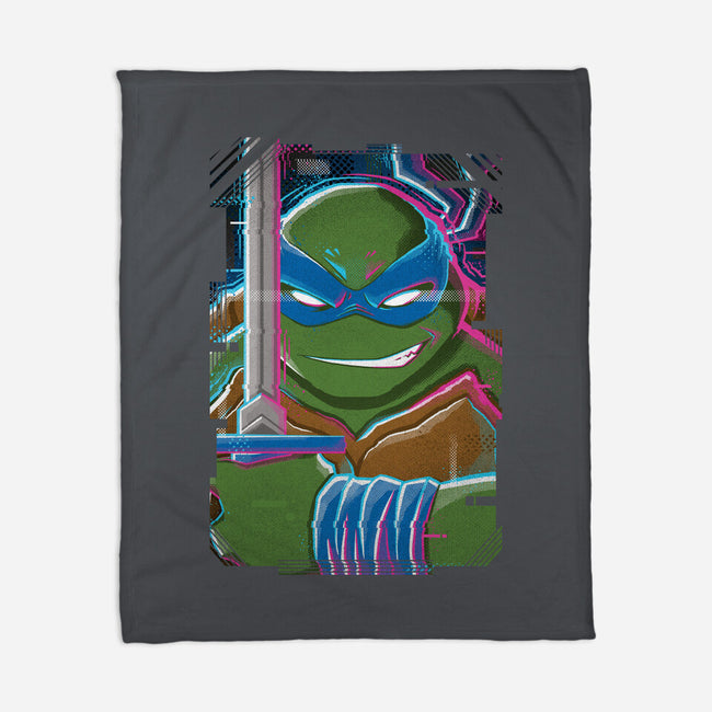 Leonardo Glitch-none fleece blanket-danielmorris1993