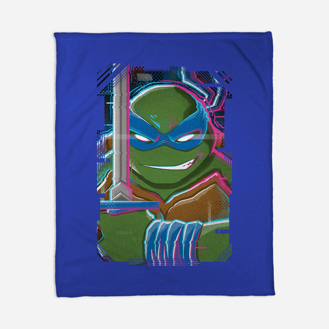 Leonardo Glitch-none fleece blanket-danielmorris1993