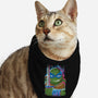Leonardo Glitch-cat bandana pet collar-danielmorris1993