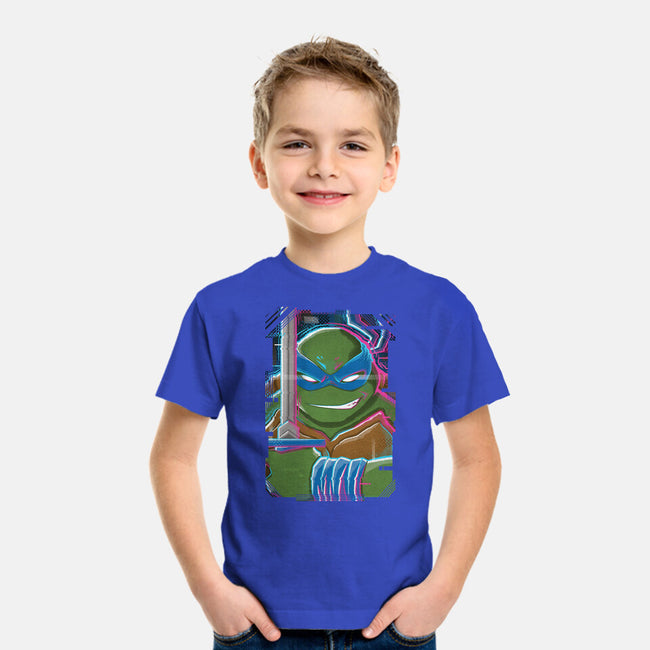 Leonardo Glitch-youth basic tee-danielmorris1993