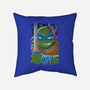 Leonardo Glitch-none removable cover w insert throw pillow-danielmorris1993