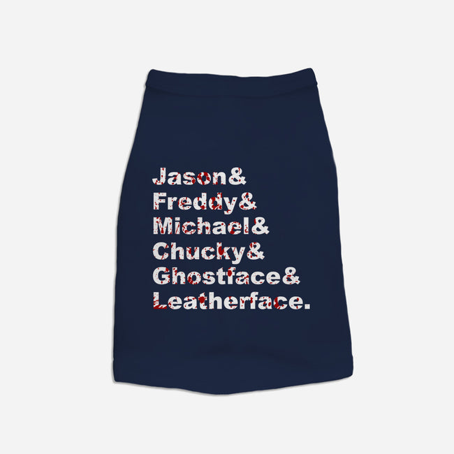 Slasher List-dog basic pet tank-goodidearyan