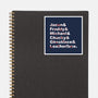 Slasher List-none glossy sticker-goodidearyan