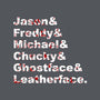 Slasher List-none glossy sticker-goodidearyan