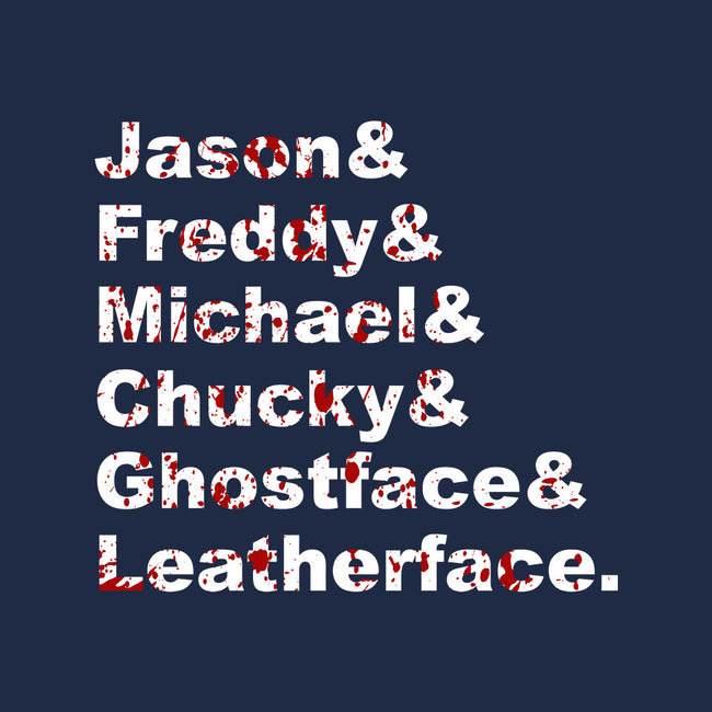 Slasher List-none removable cover w insert throw pillow-goodidearyan