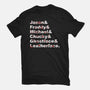 Slasher List-womens fitted tee-goodidearyan