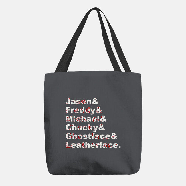 Slasher List-none basic tote bag-goodidearyan