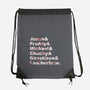 Slasher List-none drawstring bag-goodidearyan