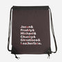 Slasher List-none drawstring bag-goodidearyan
