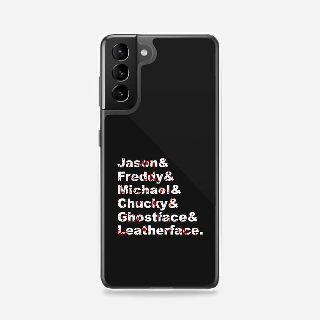 Slasher List-samsung snap phone case-goodidearyan