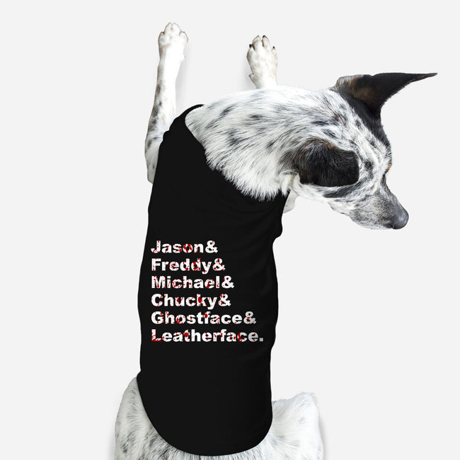 Slasher List-dog basic pet tank-goodidearyan