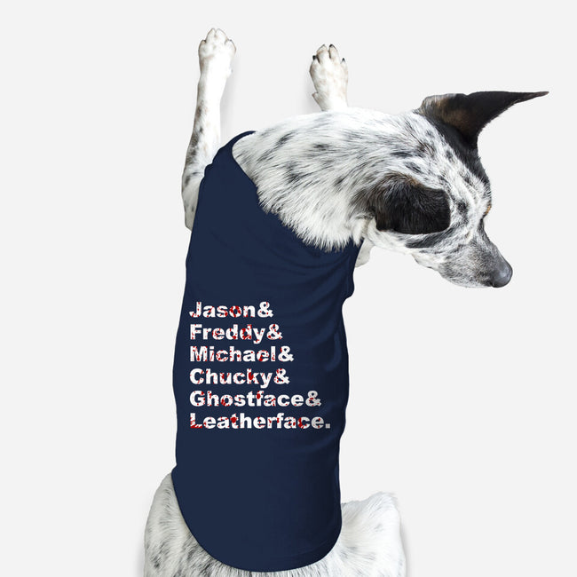 Slasher List-dog basic pet tank-goodidearyan