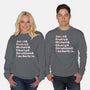 Slasher List-unisex crew neck sweatshirt-goodidearyan