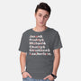 Slasher List-mens basic tee-goodidearyan