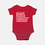 Monster List-baby basic onesie-goodidearyan