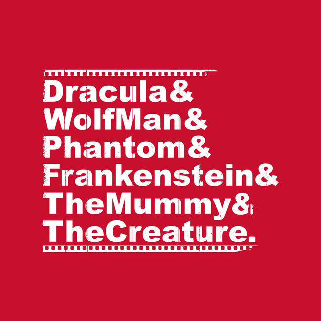 Monster List-none removable cover w insert throw pillow-goodidearyan
