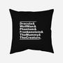 Monster List-none removable cover w insert throw pillow-goodidearyan
