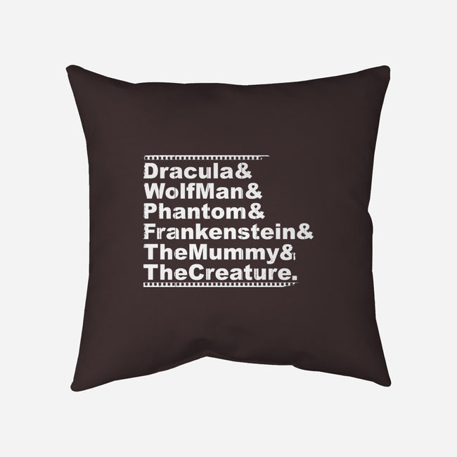 Monster List-none removable cover w insert throw pillow-goodidearyan