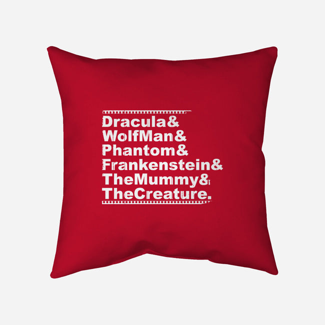 Monster List-none removable cover w insert throw pillow-goodidearyan
