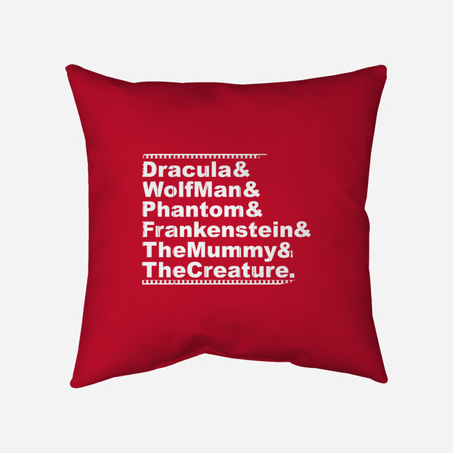 Monster List-none removable cover throw pillow-goodidearyan
